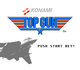 Top Gun title screenshot